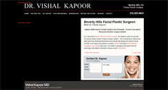 Desktop Screenshot of beverlyhillsfacialplastics.com